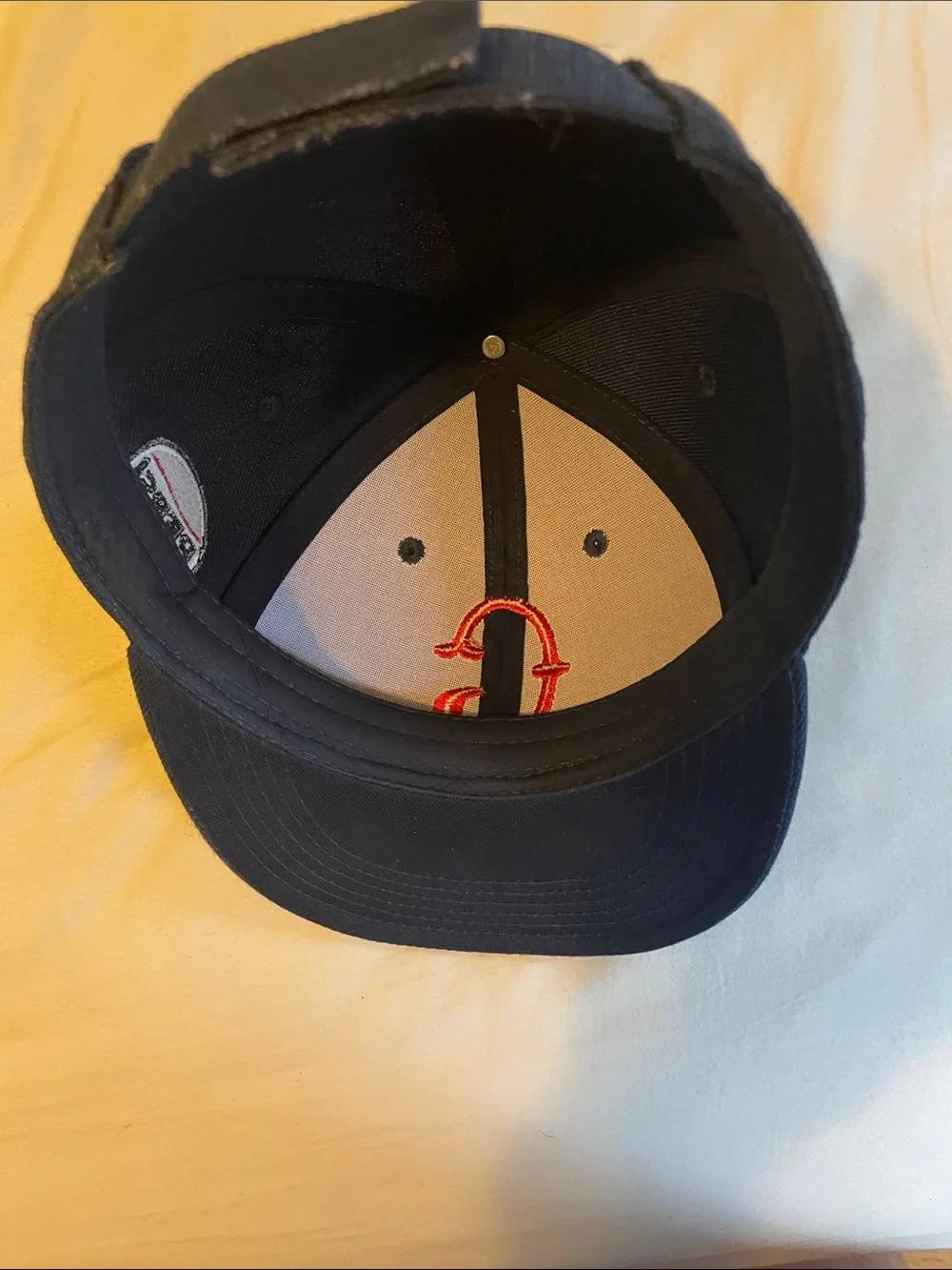 Pepsi Black Baseball Cap with Red 'G' Patch